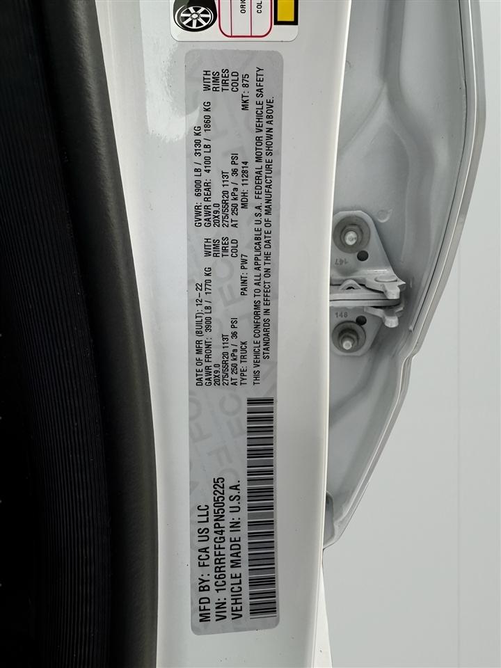 RAM 1500 Big Horn 4x4 Crew Cab 5'7" Box 2023