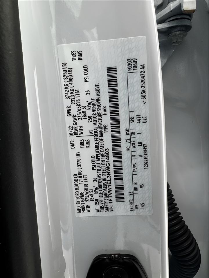 Ford F-150 Lightning LARIAT 4WD SuperCrew 5.5' Box 2022