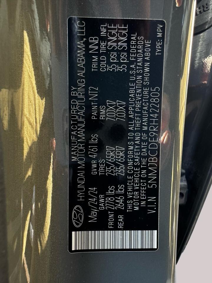 Hyundai Tucson SEL AWD 2024