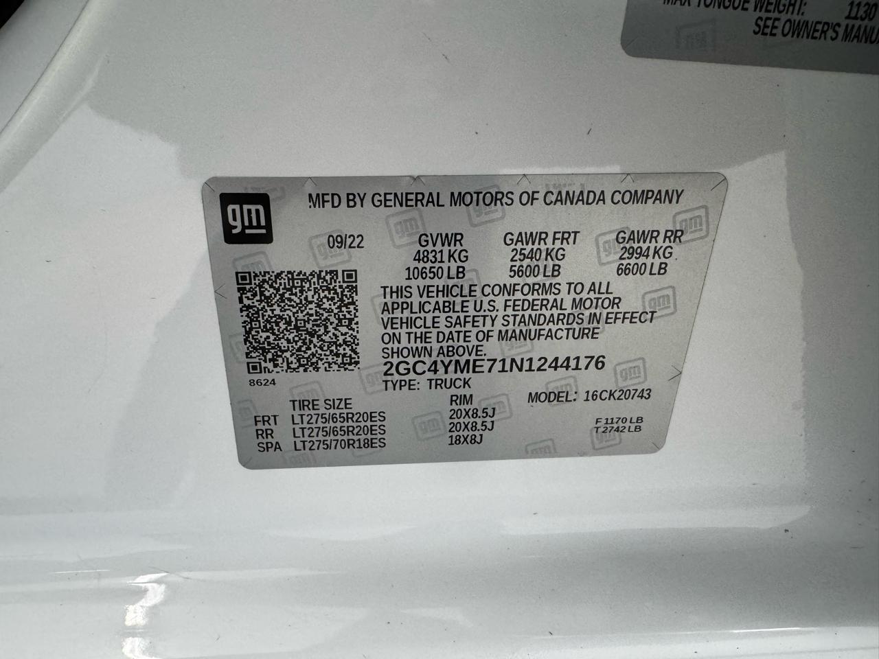 Chevrolet Silverado 2500HD 4WD Crew Cab 159" Custom 2022