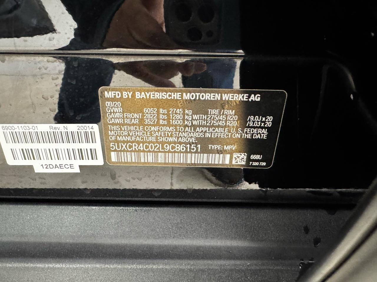 BMW X5 sDrive40i Sports Activity Vehicle 2020