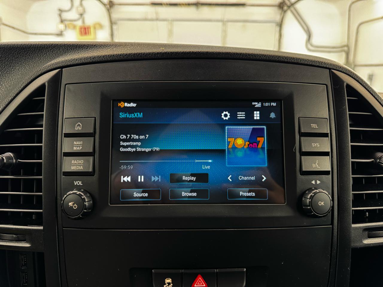 Mercedes-Benz Metris Cargo Van Standard Roof 135" Wheelbase 2022