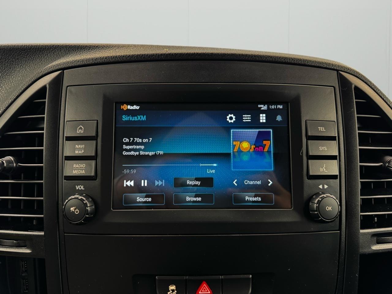 Mercedes-Benz Metris Cargo Van Standard Roof 135" Wheelbase 2022