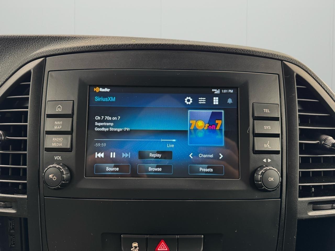 Mercedes-Benz Metris Cargo Van Standard Roof 135" Wheelbase 2022