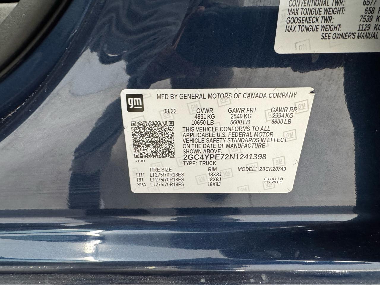 Chevrolet Silverado 2500HD 4WD Crew Cab 159" LTZ 2022