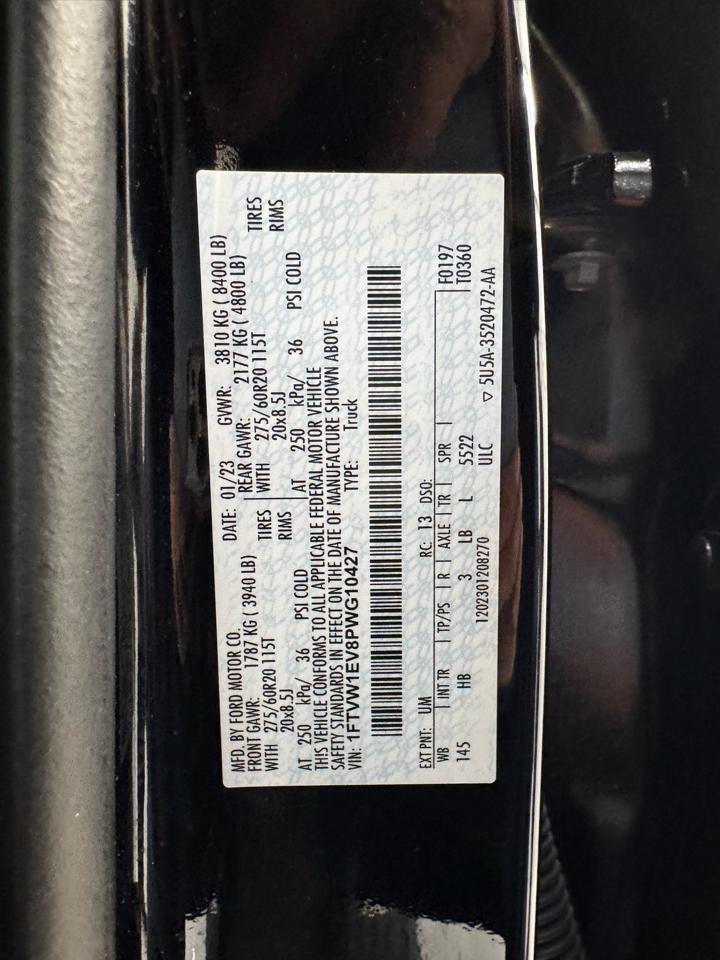 Ford F-150 Lightning Platinum 4WD SuperCrew 5.5' Box 2023