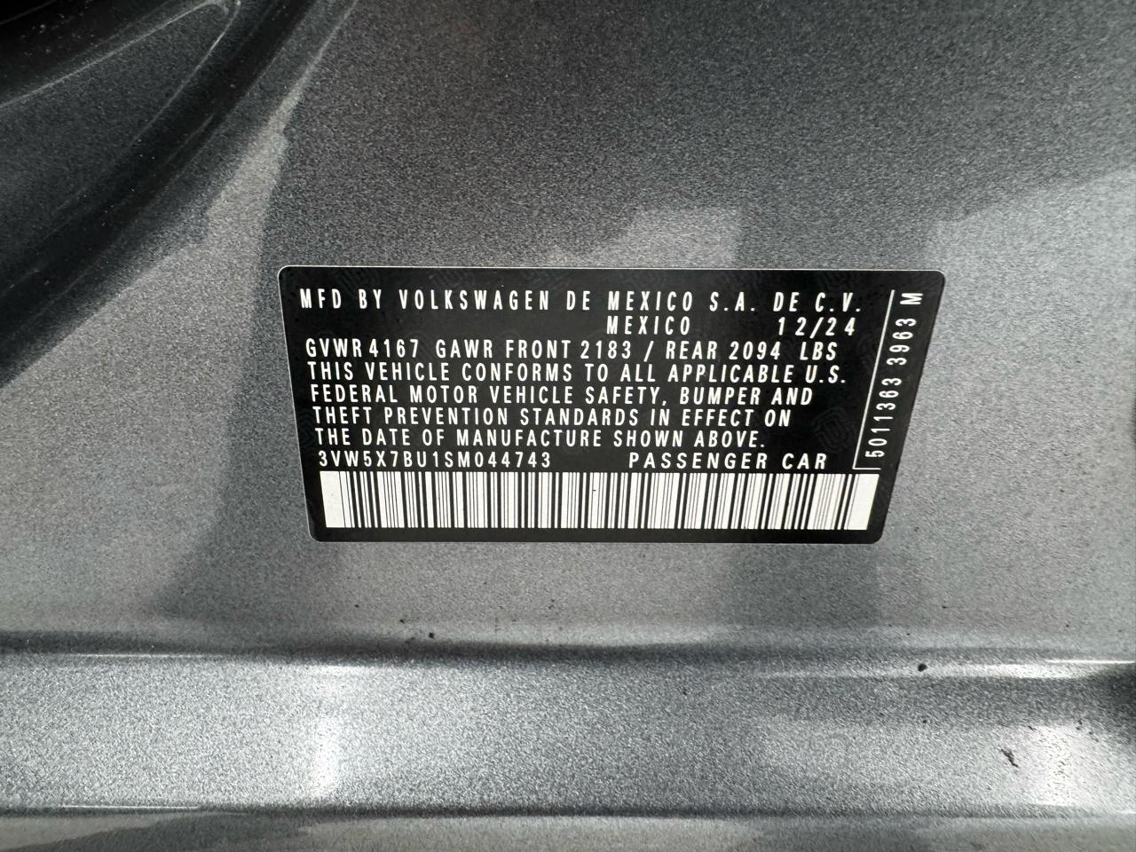 Volkswagen Jetta S Auto 2025