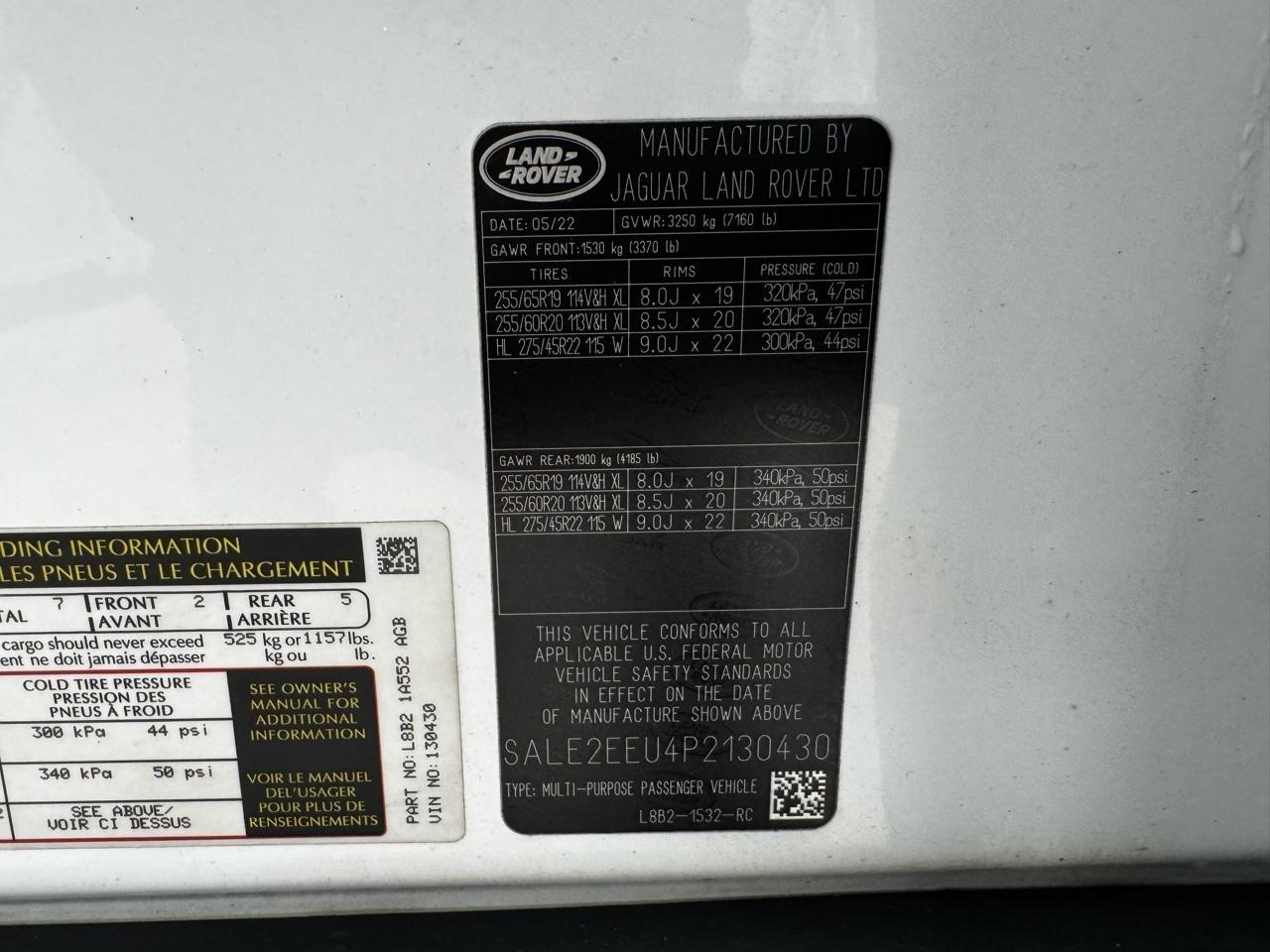 Land Rover Defender 110 X-Dynamic SE AWD 2023