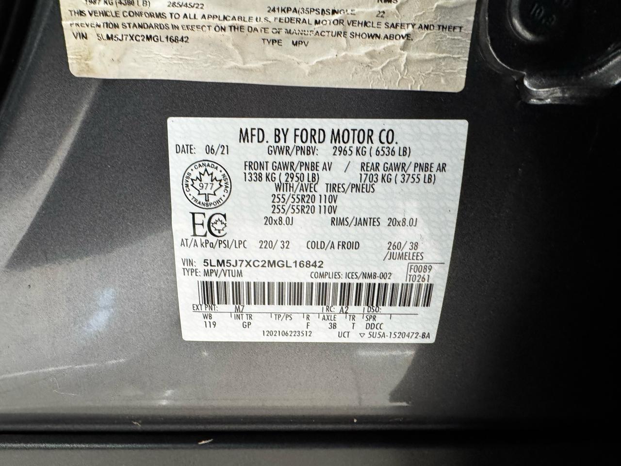 Lincoln Aviator Reserve AWD 2021