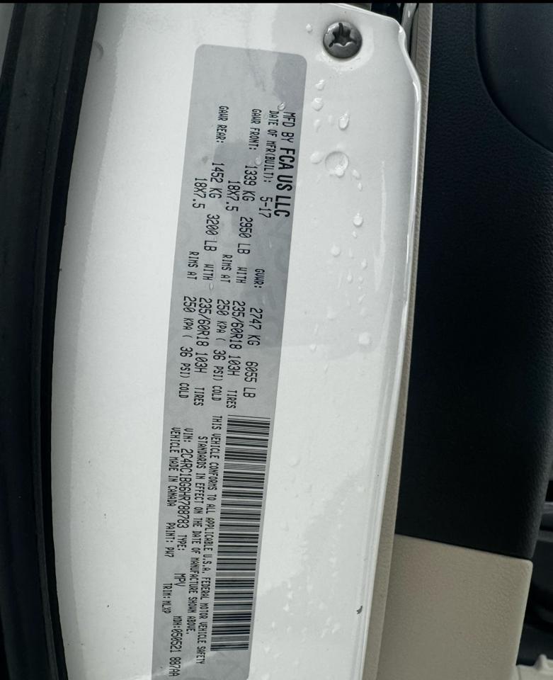 Chrysler Pacifica Touring-L FWD 2017