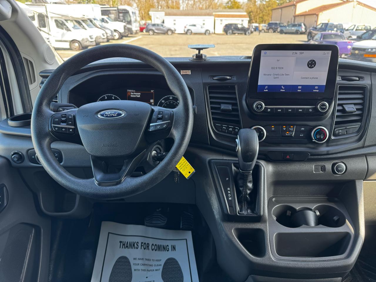 Ford Transit Cargo Van T-350 148" EL Hi Rf 9500 GVWR AWD 2020