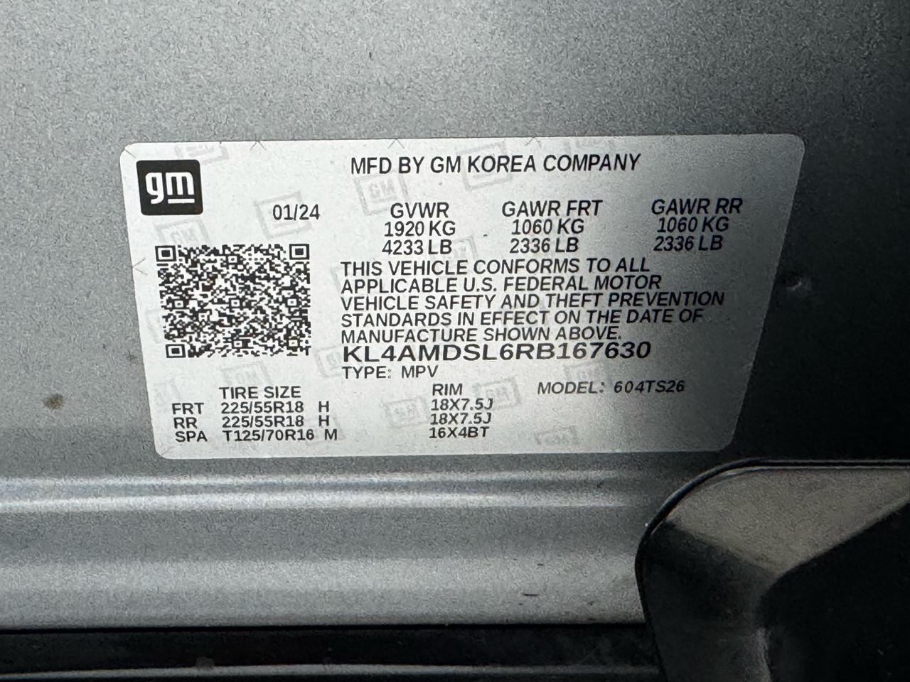 Buick Encore GX FWD 4dr Sport Touring 2024