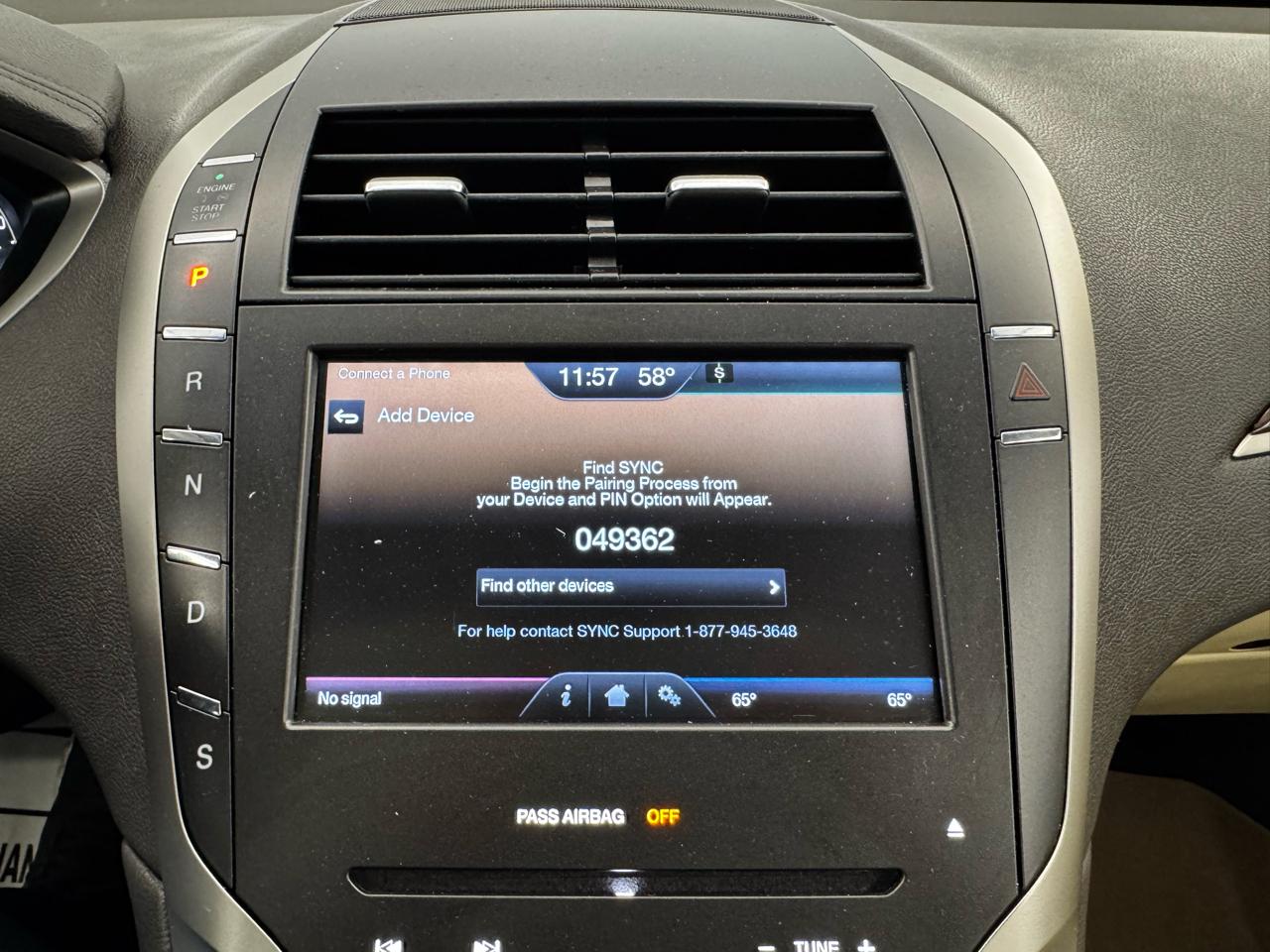 Lincoln MKZ 4dr Sdn AWD 2014