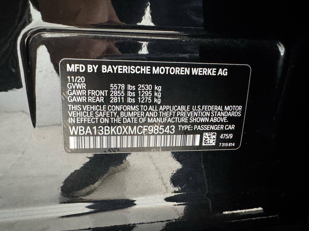 BMW 5 Series M550i xDrive Sedan 2021