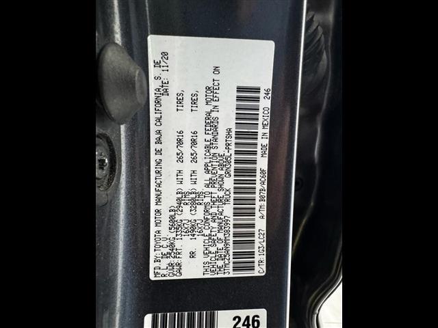 Toyota Tacoma 4WD TRD Off Road Double Cab 5' Bed V6 MT (Natl) 2021