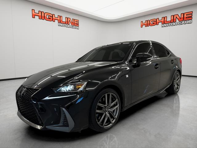 Black 2017 Lexus IS 200t RWD Sedan Rear-Wheel Drive 8-Speed Automatic