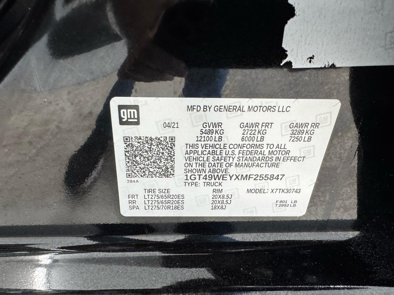 GMC Sierra 3500HD 4WD Crew Cab 159" Denali 2021