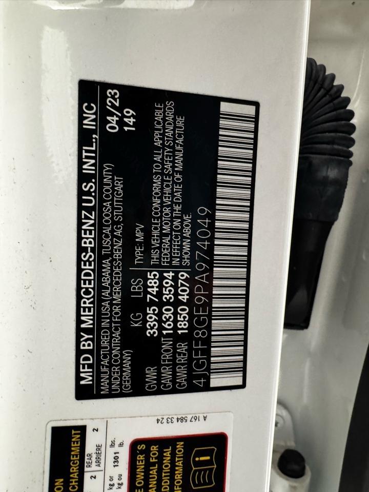 Mercedes-Benz GLS GLS 580 4MATIC SUV 2023