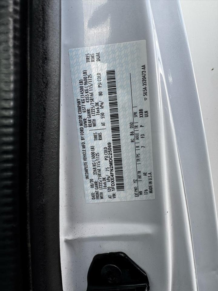 Ford E-Series Cutaway E-450 DRW 158" WB 2021