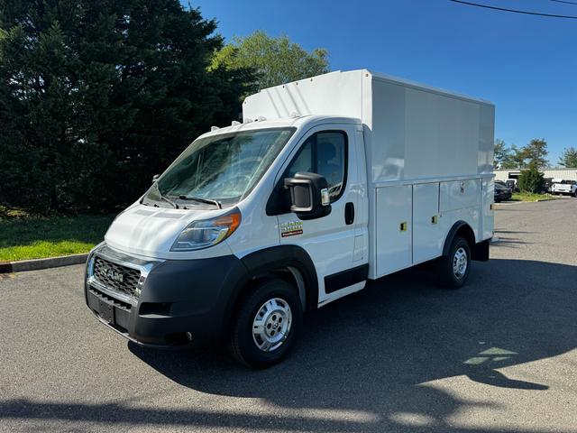 White 2019 RAM ProMaster Chassis 3500 136 Cutaway FWD Pickup Truck Front-Wheel Drive 6-Speed Automatic