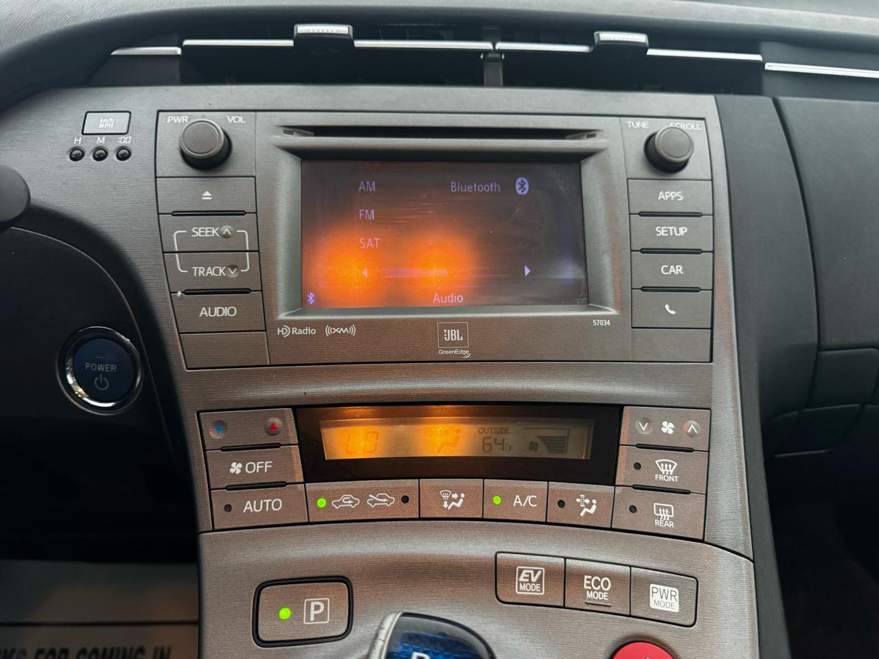 Toyota Prius 5dr HB Three (Natl) 2012