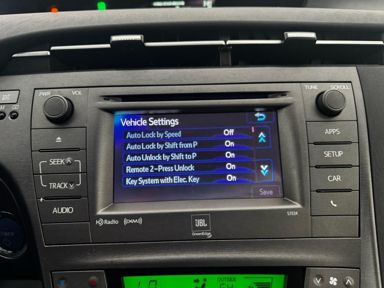 Toyota Prius 5dr HB Three (Natl) 2012