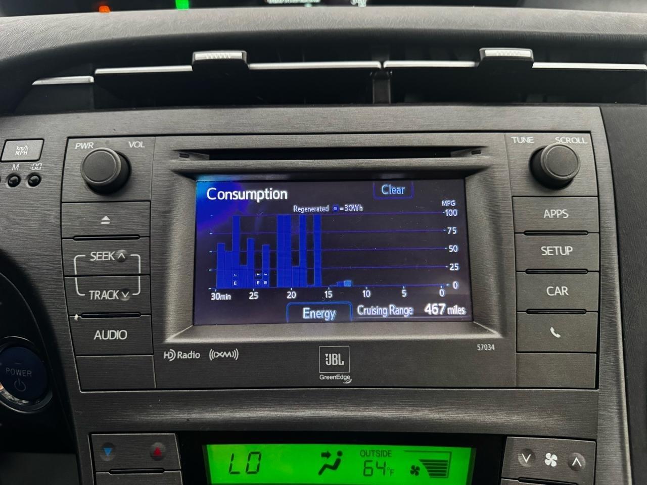 Toyota Prius 5dr HB Three (Natl) 2012