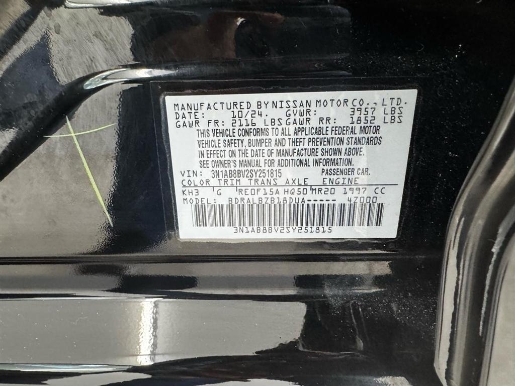 Nissan Sentra S CVT 2025