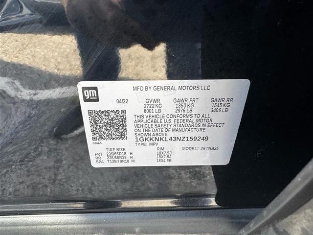 GMC Acadia FWD 4dr SLE 2022