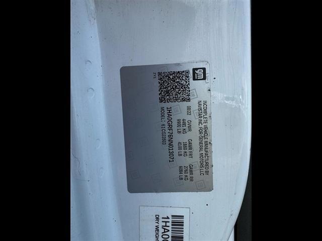 Chevrolet Express Commercial Cutaway 3500 Van 139" 2022