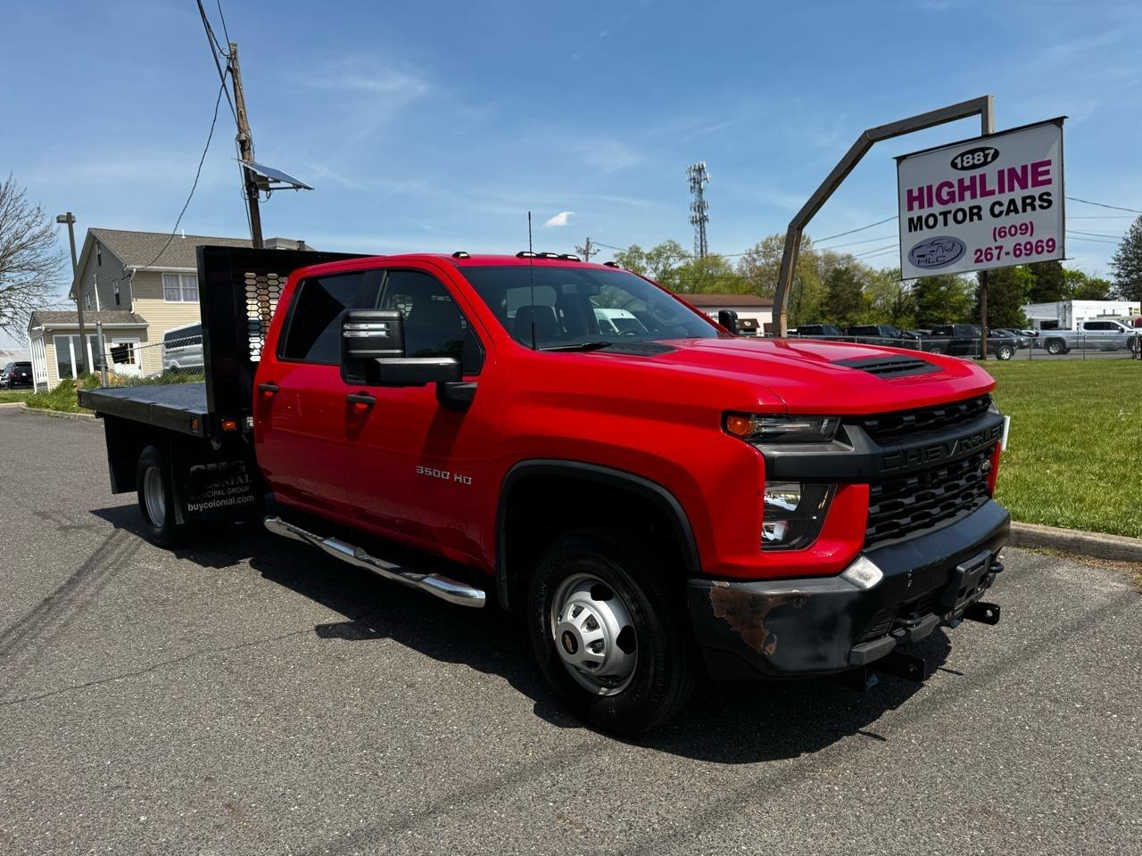 Chevrolet Silverado 3500HD CC 4WD Crew Cab 177" WB, 60" CA Work Truck 2020