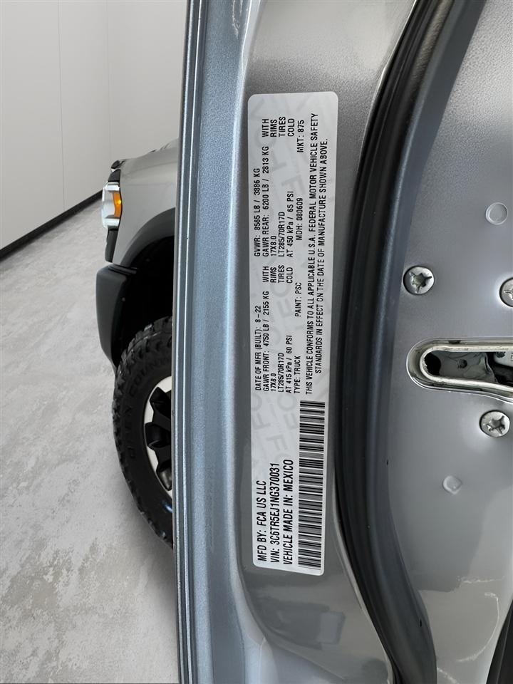 RAM 2500 Power Wagon 4x4 Crew Cab 6'4" Box 2022