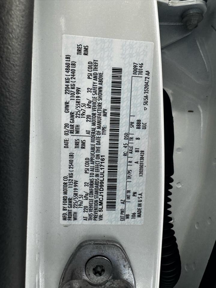 Lincoln Corsair Standard AWD 2020