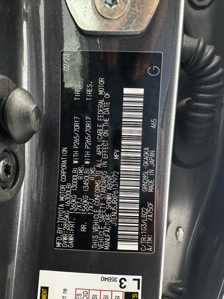 Toyota 4Runner SR5 Premium 4WD (Natl) 2023