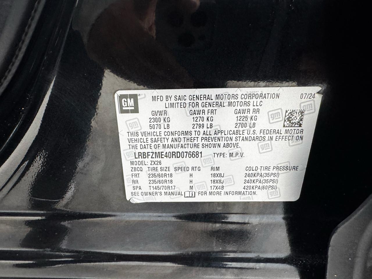 Buick Envision AWD 4dr Preferred 2024