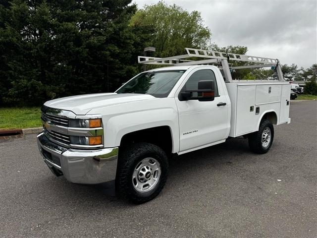 White 2015 Chevrolet Silverado 2500HD Work Truck LB 4WD Pickup Truck Four-Wheel Drive 8-Speed Automatic