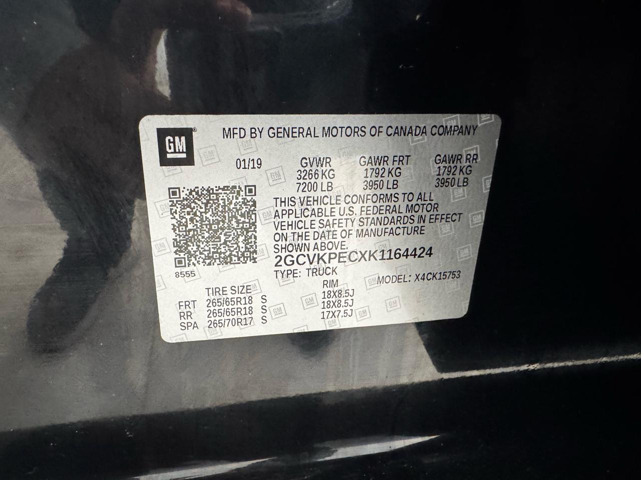 Chevrolet Silverado 1500 LD 4WD Double Cab LT w/2LT 2019