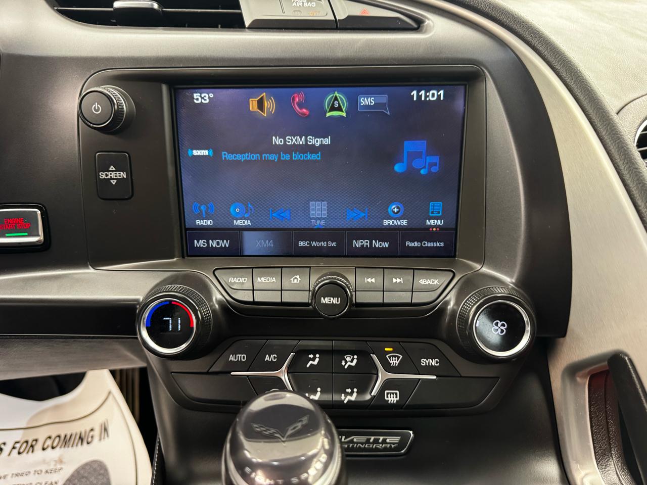 Chevrolet Corvette 2dr Stingray Cpe w/1LT 2017