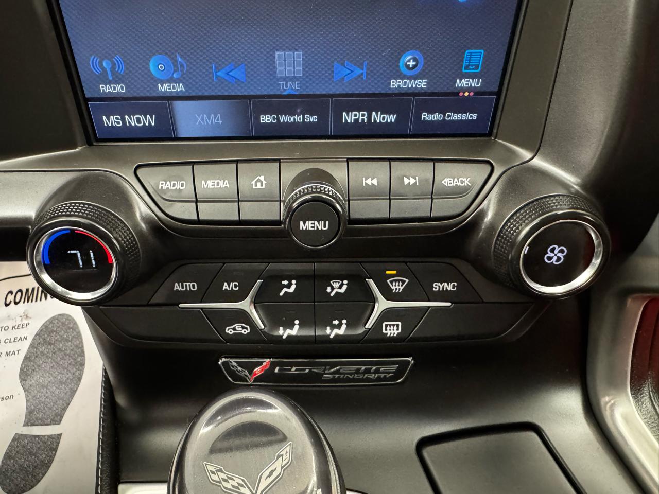 Chevrolet Corvette 2dr Stingray Cpe w/1LT 2017