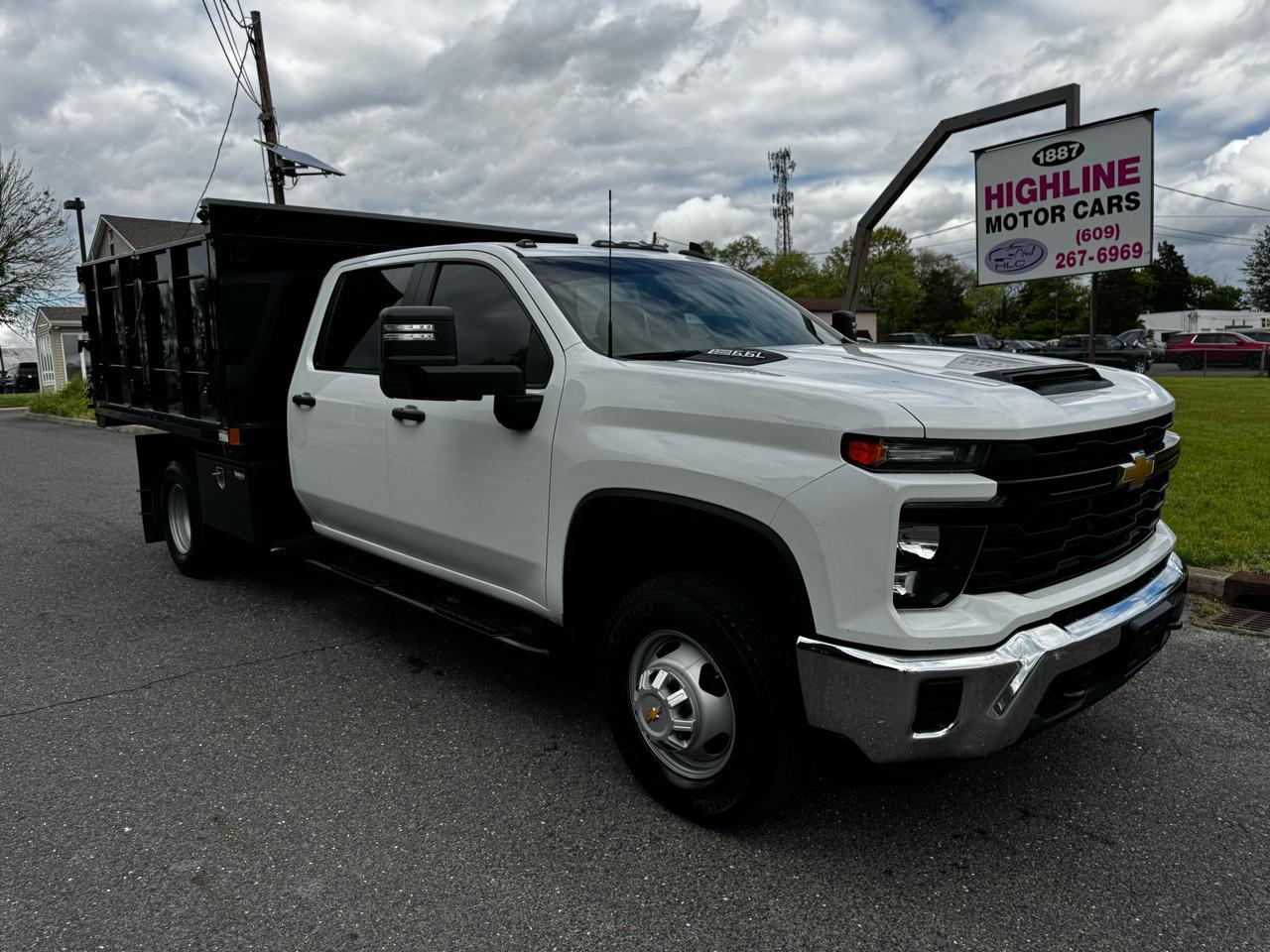Chevrolet Silverado 3500HD CC 4WD Crew Cab 177" WB, 60" CA Work Truck 2024