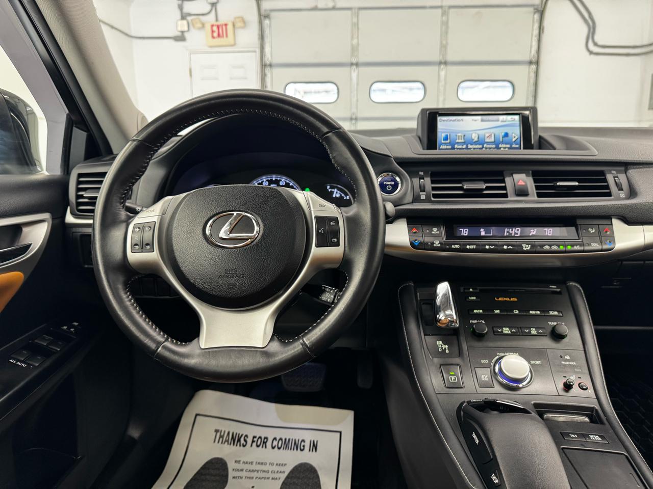 Lexus CT 200h FWD 4dr Hybrid 2012