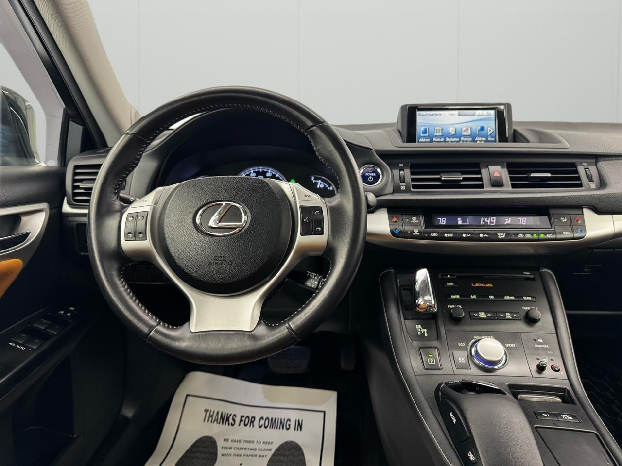 Lexus CT 200h FWD 4dr Hybrid 2012