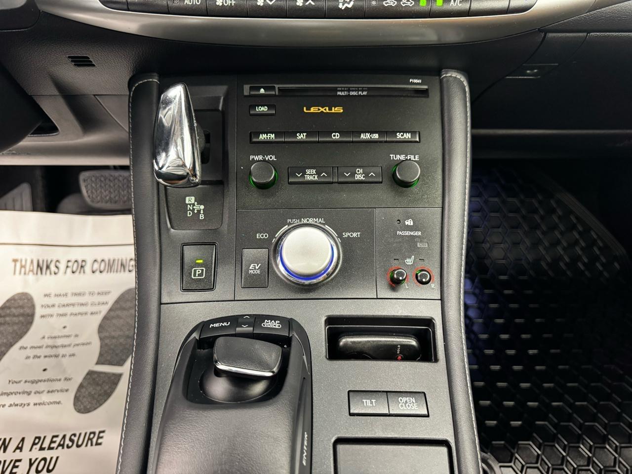 Lexus CT 200h FWD 4dr Hybrid 2012
