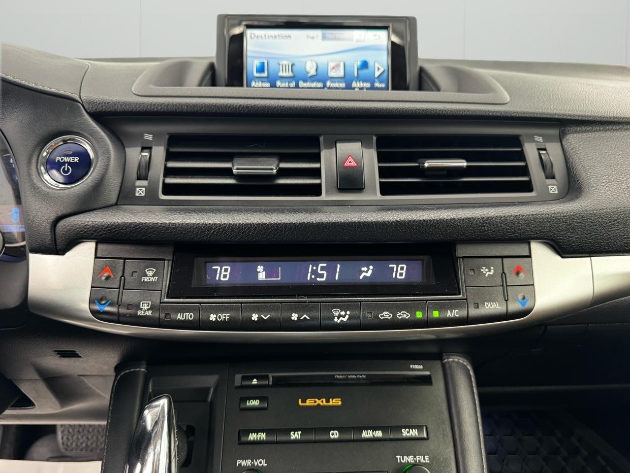 Lexus CT 200h FWD 4dr Hybrid 2012