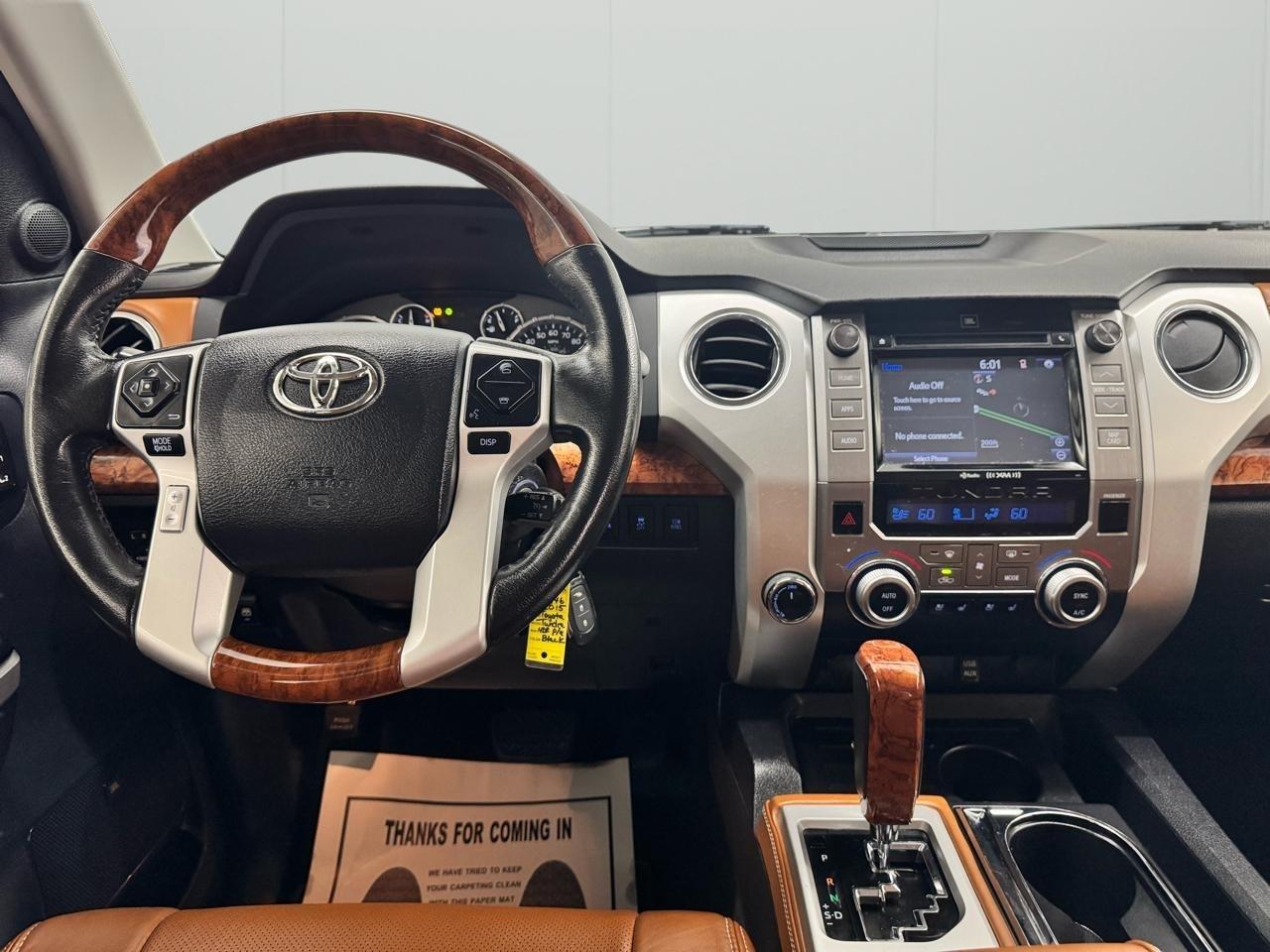 Toyota Tundra 4WD Truck CrewMax 5.7L V8 6-Spd AT Platinum (Natl) 2015