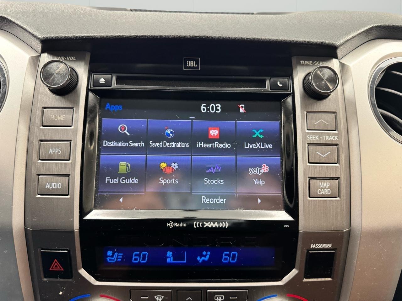 Toyota Tundra 4WD Truck CrewMax 5.7L V8 6-Spd AT Platinum (Natl) 2015
