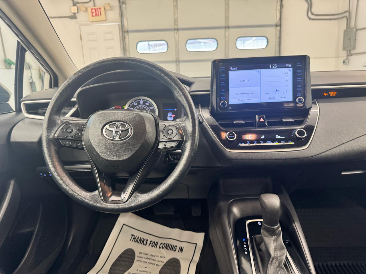 Toyota Corolla LE CVT (Natl) 2022