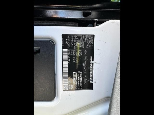 Mercedes-Benz Sprinter Van 2500 Standard Roof V6 144" 4WD 2020