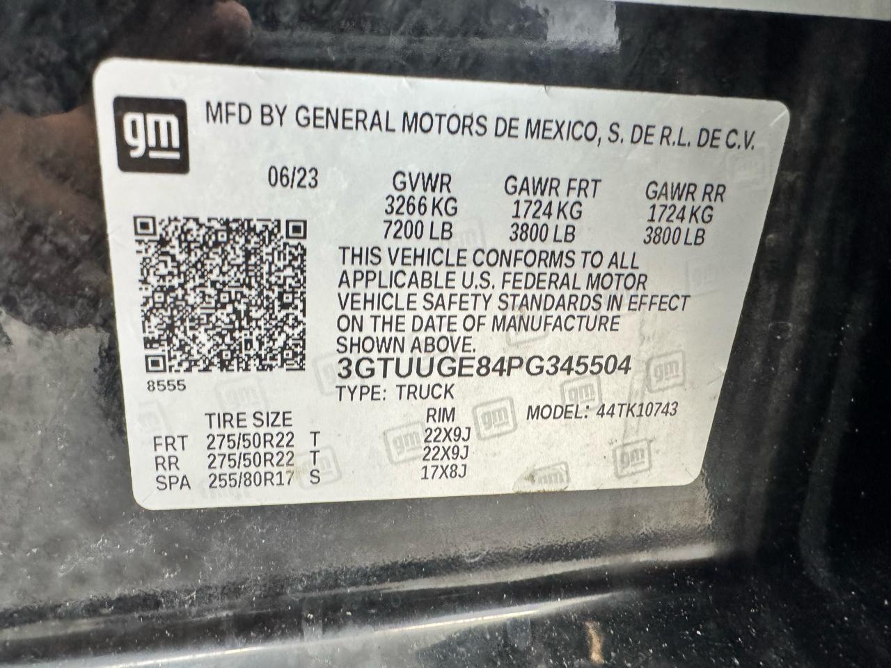 GMC Sierra 1500 4WD Crew Cab 157" Denali 2023
