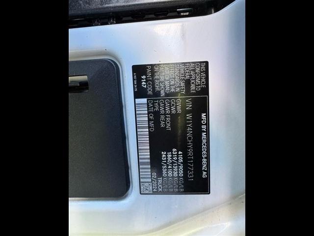 Mercedes-Benz Sprinter Van 2500 High Roof I4 Diesel HO 170" RWD 2024